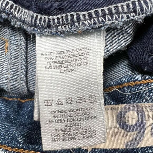 We The Free High Rise Slim Straight Jeans, Intentional Distressed, Women’s 26 - Picture 9 of 11